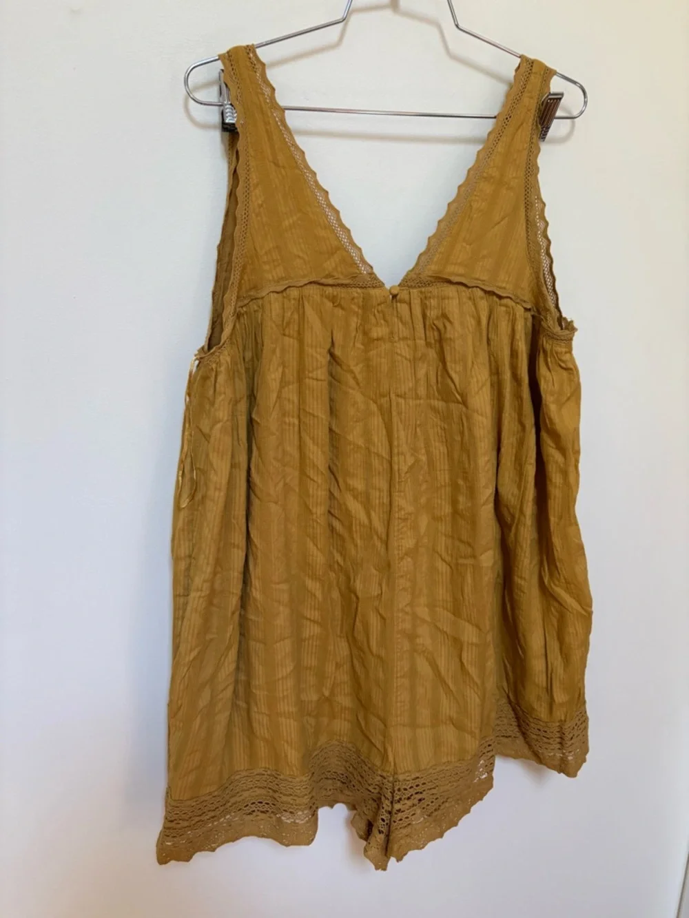 NWOT Free People Easton Romper Size Large